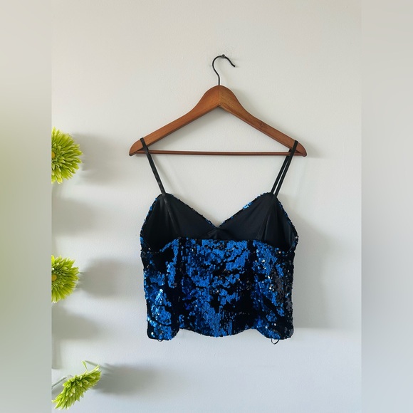 Zara | Velvet & Sequin Camisole - Picture 3 of 12